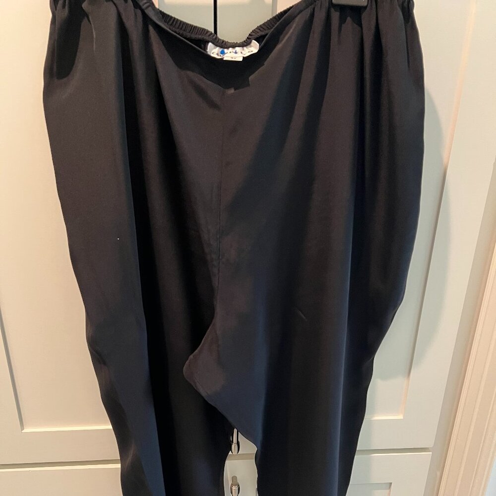 Caroline Rose Lightweight Black Fabaric,  Size 3X